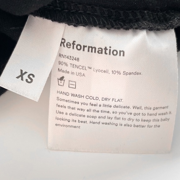 Reformation Asymmetric One Shoulder Bodysuit - Picture 5 of 11